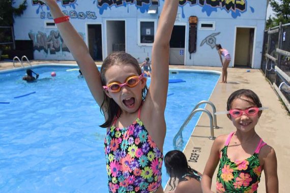 GIVE to New Pool House